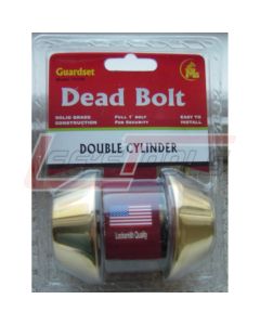 LT APPROVED VENDOR 701PB DOUBLE CYLINDER DEADBOLT
