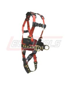 FALLTECH 7078SM Tradesman - Harnesses - Sm/M - 3 D-rings, Back and Side; Tongue Buckle Legs and Mating Buckle Chest;