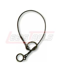 FALLTECH 7428 Multi-purpose - Anchorages - 6' - Pass-through Sling Anchor; 2 O-rings; 1/4" Vinyl Coated Galvanized