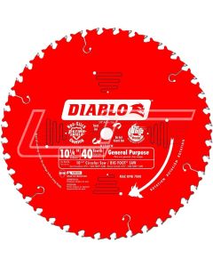 FREUD D1040W 10 1/4 X 40 ATB GENERAL PURPOSE DIAMOND KNOCK OUT