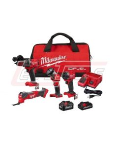 MILWAUKEE 3698-24MT M18 FUEL 4 TOOL COMBO KIT