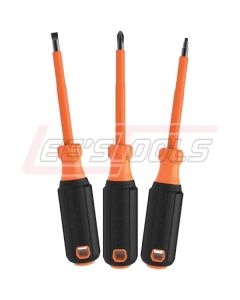 KLEIN 85073INS Screwdriver Set, 1000V Insulated, 3-Piece