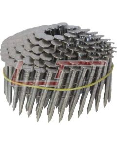 LEE'S TOOLS RC114R-SS 1-1/4" X .120 STAINLESS STEEL 304 RING 15D Coil Roofing Nails (7.2M)