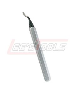 GENERAL TOOLS 482 Swivel Head Deburring Tool with Metal Handle  - Carded
