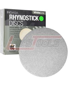 INDASA 50-320 SELF ADHESIVE DISC 5" ALUMINUM OXIDE PLUS LUBRICANT 320C - 100 discs