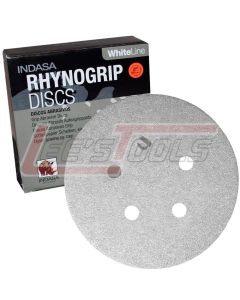 INDASA 54-40 HOOK & LOOP DISC 5" 5 HOLE ALUMINUM OXIDE 40D - 50 discs