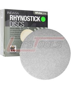 INDASA 60-400 SELF ADHESIVE DISC 6" ALUMINUM OXIDE PLUS LUBRICANT 400C - 100 discs