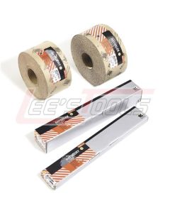 INDASA 920-400 SELF-ADHESIVE LONG BOARD - 2 3/4" X 16 1/2" STRIPS ALUMINUM OXIDE PLUS LUBRICANT 400C - 100 strips