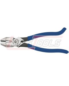 KLEIN 213-9ST Rebar Work Pliers, Plain Handle, Spring Loaded