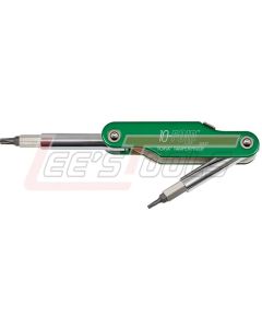 KLEIN 32537 10-Fold Torx® Tamperproof Screwdriver/Nut Driver