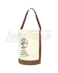 KLEIN 5104 Leather-Bottom Bucket
