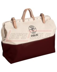 KLEIN 5105-24 High-Bottom Canvas Tool Bag, 24-Inch