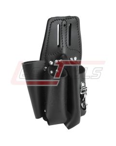 KLEIN 5118C Black Leather Tool Pouch for Belts