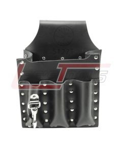 KLEIN 5127T Tool Pouch, 6 Pocket, Tunnel Loop