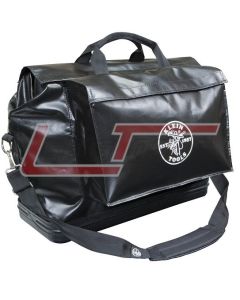 KLEIN 5182BLA Large Equipment Bag, Black Vinyl