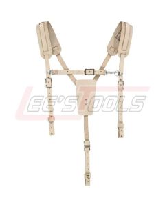 KLEIN 5413 Soft Leather Work Belt Suspenders