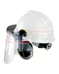 KLEIN 59987 Visor for Hard Hats and Caps, Clear Formed