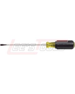 KLEIN 601-10 Screwdriver, 3/16-Inch Cabinet, 10-Inch Shank
