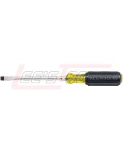 KLEIN 602-4 1/4-Inch Keystone Screwdriver, 4-Inch Round Shank