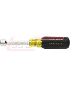 KLEIN 630-1/2 1/2-Inch Nut Driver, 3-Inch Shaft, Cushion-Grip