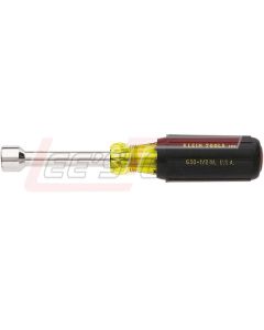 KLEIN 630-1/4 1/4-Inch Nut Driver 3-Inch Shaft Cushion Grip