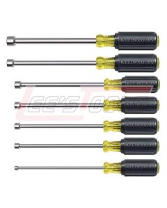 KLEIN 647M Magnetic Nut Driver Set, 6-Inch Shafts, 7-Piece