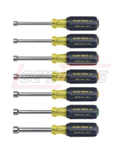 KLEIN 65160 Nut Driver Set, Metric, 3-Inch Shafts, 7-Piece