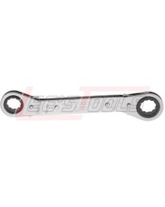 KLEIN 68242 Reversible Ratcheting Box Wrench, 3/4 x 7/8-Inch