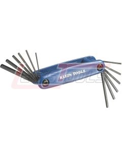 KLEIN 70573 Grip-It® 12 Key Hex Set - Inch/Metric