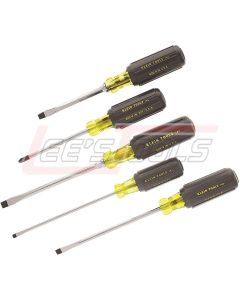 KLEIN 85075 Cushion-Grip Screwdriver Set, 5-Piece
