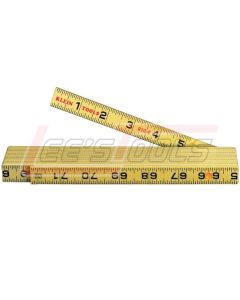 KLEIN 910-6 Fiberglass Folding Rule, Inside Reading