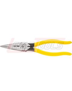 KLEIN D203-8N Long Nose Side-Cutting Pliers, Stripping, 8-Inch