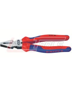KNIPEX 0202180 HIGH LEVERAGE COMBINATION PLIERS-COMFORT GRIP