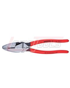 KNIPEX 0911240 HIGH LEVERAGE LINEMAN NEW ENGLAND W/ TAPE PULLER & CRIMPER