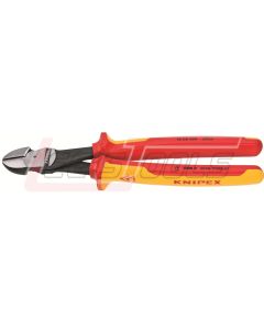 KNIPEX 7408250SBA HIGH LEVERAGE DIAGONAL CUTTERS-1,000V INSULATED