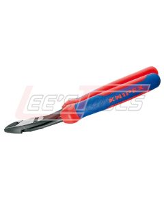 KNIPEX 7422200SBA HIGH LEVERAGE ANGLED DIAGONAL CUTTERS-COMFORT GRIP
