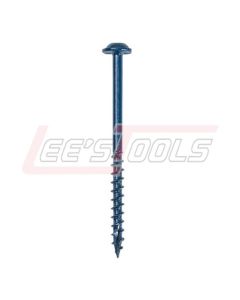 KREG TOOL SML-C2B-50 Kreg Blue-Kote WR Pocket Screws - 2", #8 Coarse, Washer-Head, 50ct