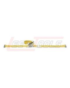 LIFT-ALL 60808 E-TRACK 2" 3K RATCHET SPRING FTG YEL 12' RATING-1000LB ULT-3000LB