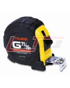 TAJIMA GL-25/7.5MBW Standard & Metric Scale 25 ft - 7.5m Steel Blade Tape Measure