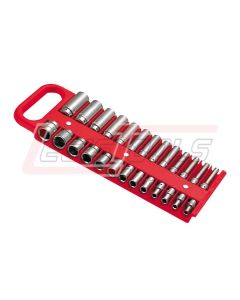 LISLE 40120 1/4" Socket Holder Red