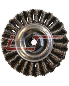 MAKITA 743203-4C 4" Knot Twist Wire Wheel, M10 x 1.25