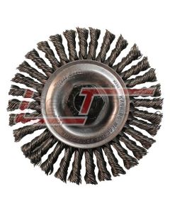 MAKITA 743203-5A 4" Stringer Bead Twist Wire Wheel, M10 x 1.25