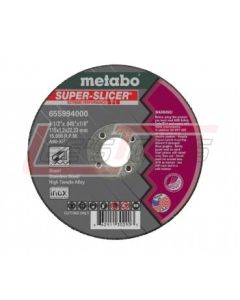 METABO 655995000 6" x .045" x 7/8" - A60XP Super Slicer - Steel/Stainless Steel - Type 1 "SLICER" Wheels