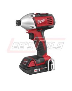 MILWAUKEE 2650-21 M18™ 1/4 HEX IMP DRIVER W/2 CMPT BAT