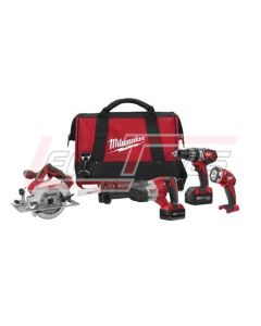 MILWAUKEE 2690-24P M18 Combo - HHP R C L w/pack-in