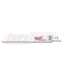 MILWAUKEE 48-01-7182 SAWZALL BL 14T 6LG METAL THIN KERF - BULK (100)