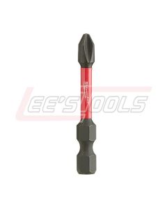 MILWAUKEE 48-32-4602 SHOCKWAVE™ 2" POWER BIT PHILLIPS #2 - 5PK