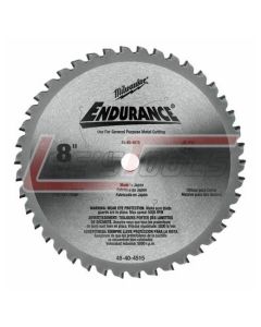 MILWAUKEE 48-40-4515 CIRC SAW BL METAL CUT 8" 42T