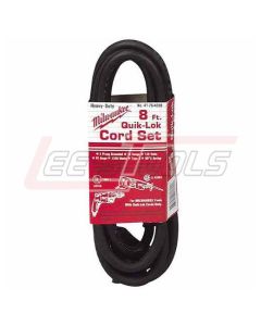 MILWAUKEE 48-76-4008 CORD 8' QUIK-LOK 3 WIRE