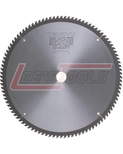 TENRYU PC-305100CB 12" 100T 1" ARBOR ATAF GRIND CARBIDE BLADE 5 RAKE 0.11 KERF 5000 RPM PLASTIC VARIOUS MACHINE